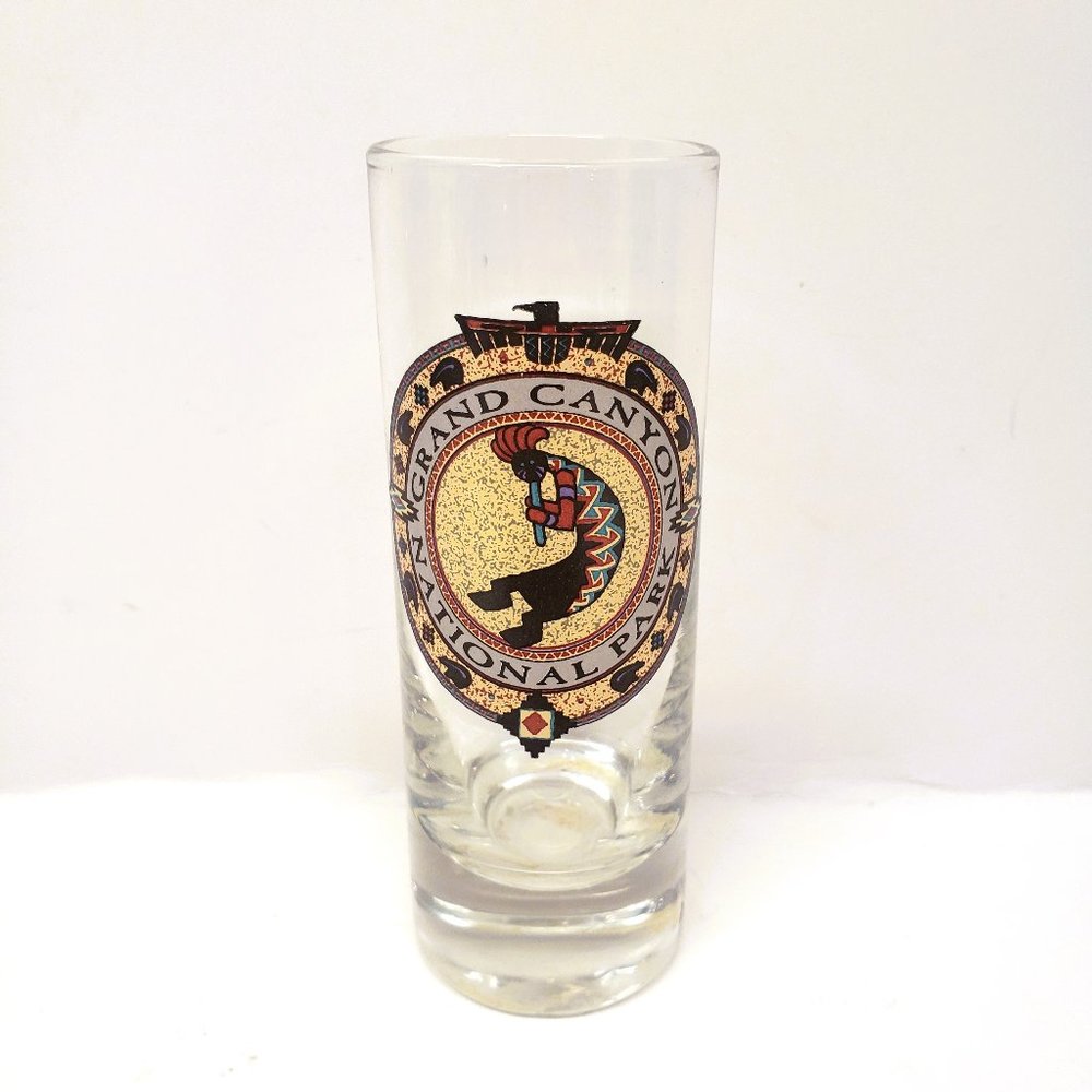 Grand Canyon Double Shot Glass Kokopelli National Park Souvenir